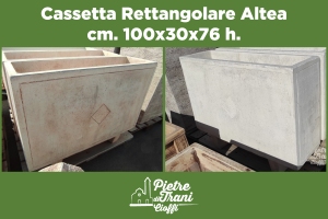 Cassetta Rettangolare Altea h. 76